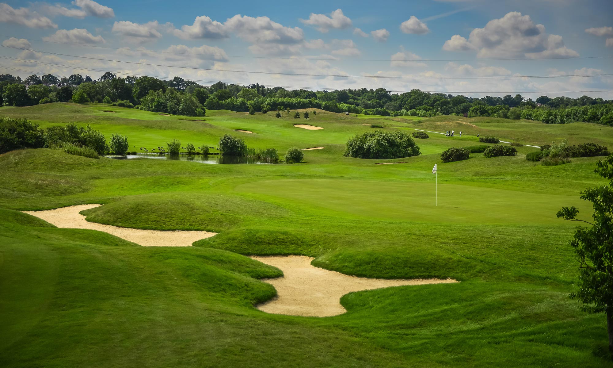 18 hole golf course at The Shire London