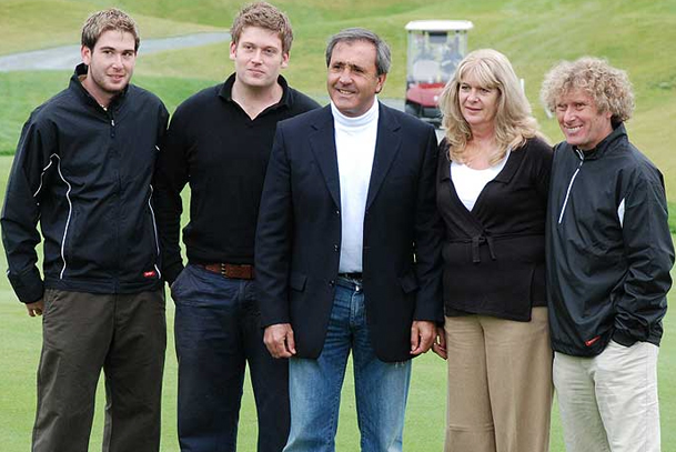 The Menai-Davis family and Seve Ballesteros